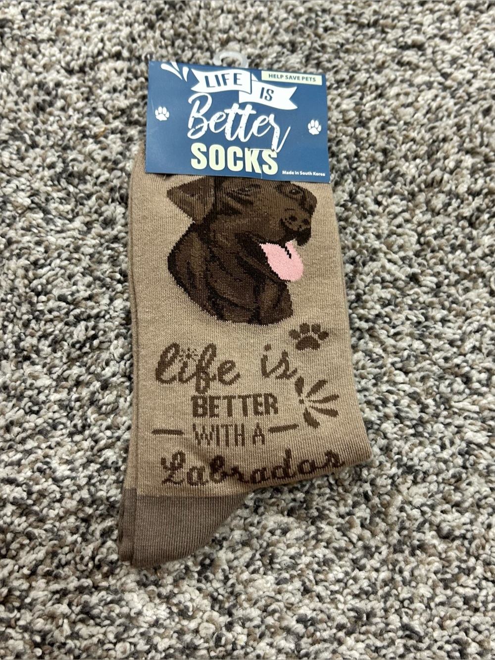 Labrador premium socks (Life is better with a ) Unisex superior comfort
